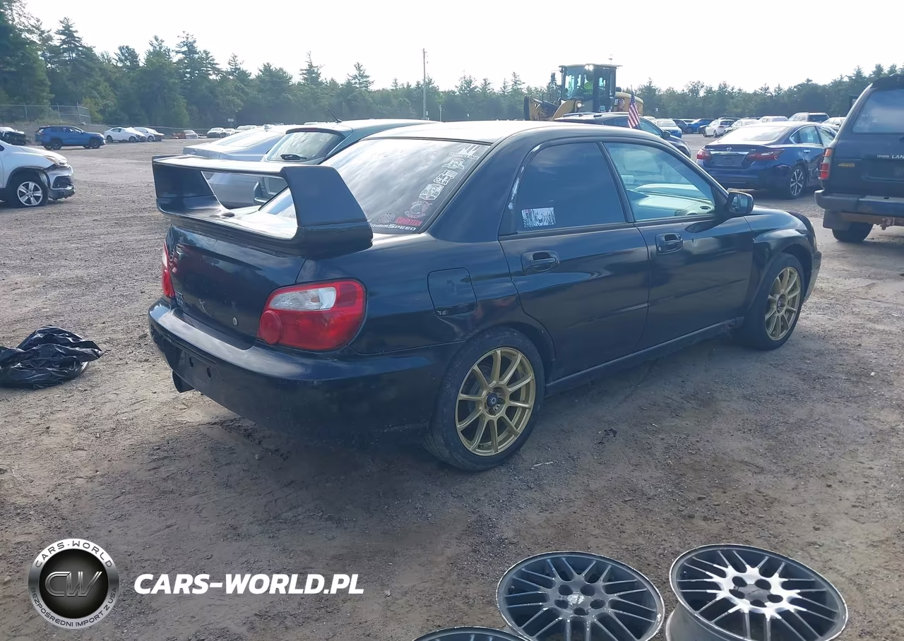 2005 Subaru Impreza Wrx VIN:JF1GD29695G507103 - 4