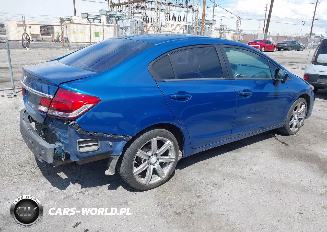 2014 Honda Civic Ex-L VIN:2HGFB2F99EH502886 - 4