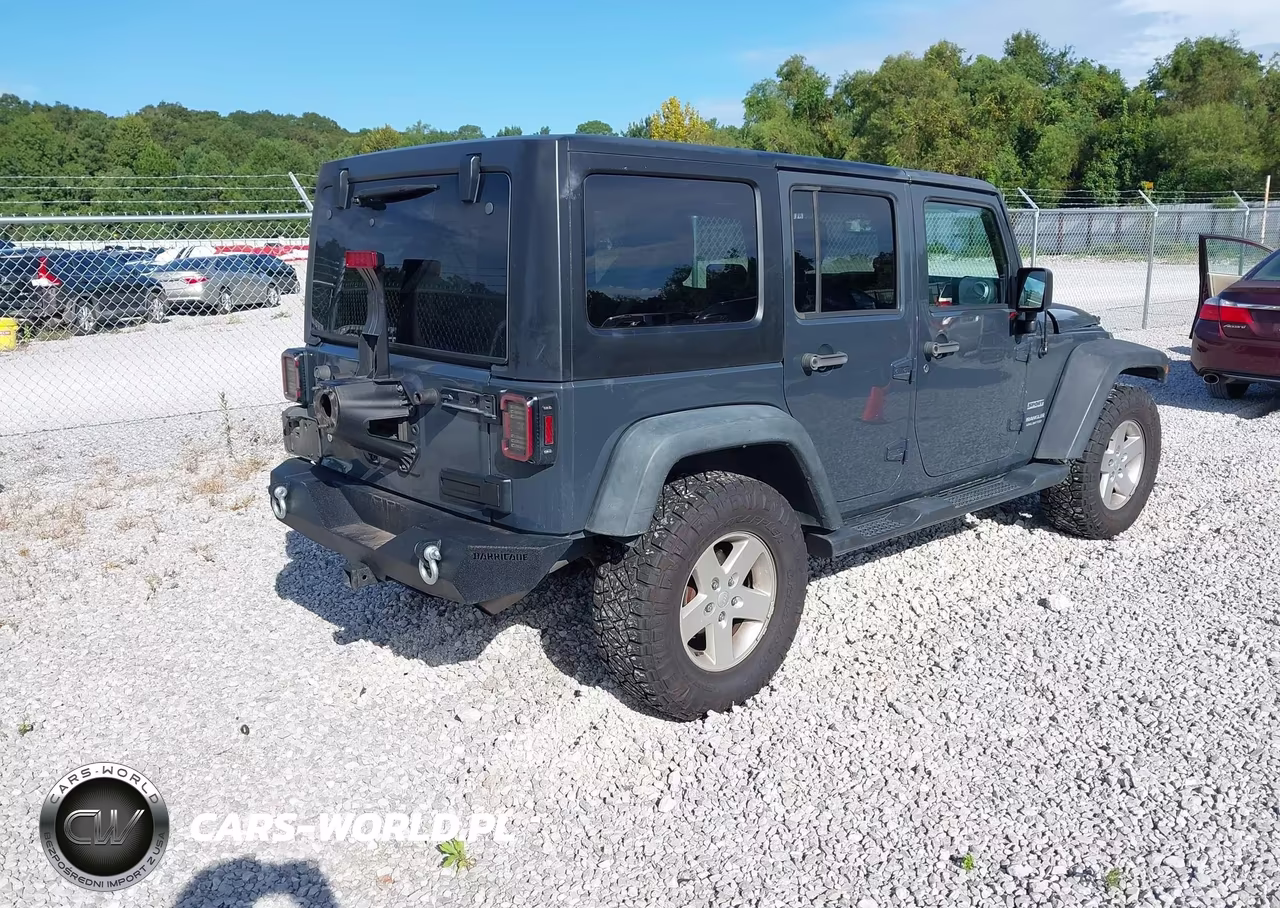 2017 Jeep Wrangler Unlimited Sport 4X4 VIN:1C4BJWDG0HL519625 - 4