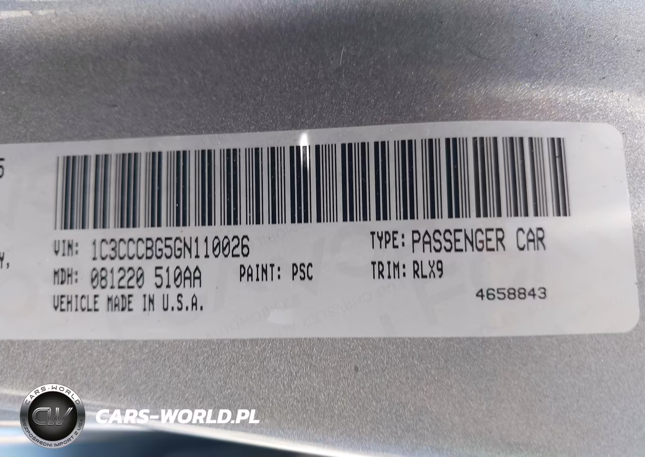 2016 Chrysler 200 S VIN:1C3CCCBG5GN110026 - 9