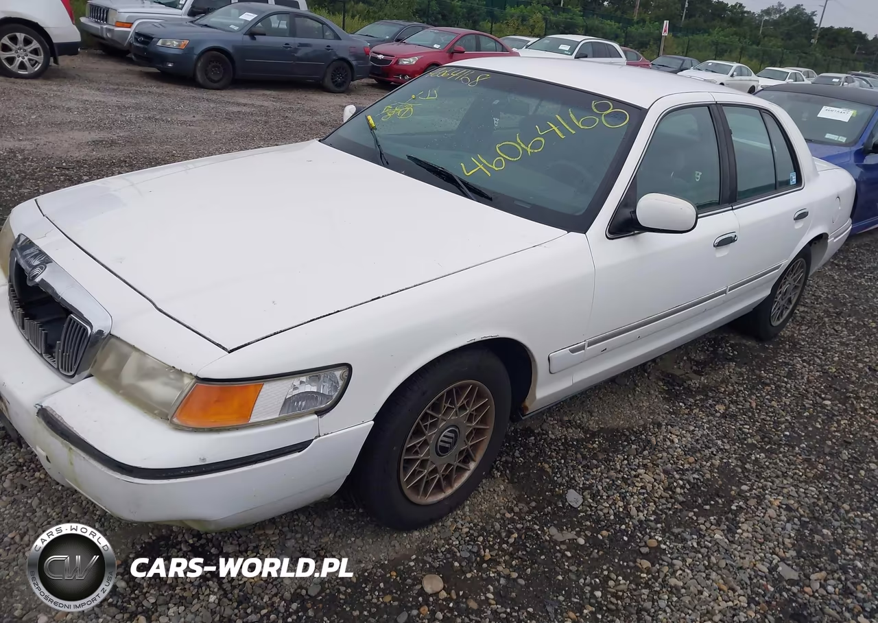1999 Mercury Grand Marquis Gs VIN:2MEFM74W1XX695704 - 2