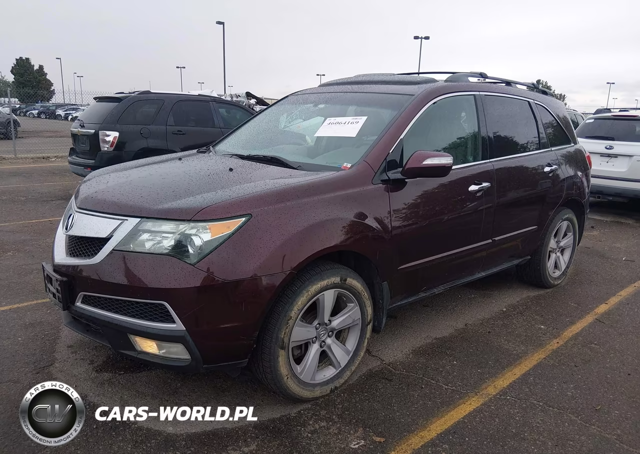2011 Acura Mdx Technology Package VIN:2HNYD2H63BH524022 - 2