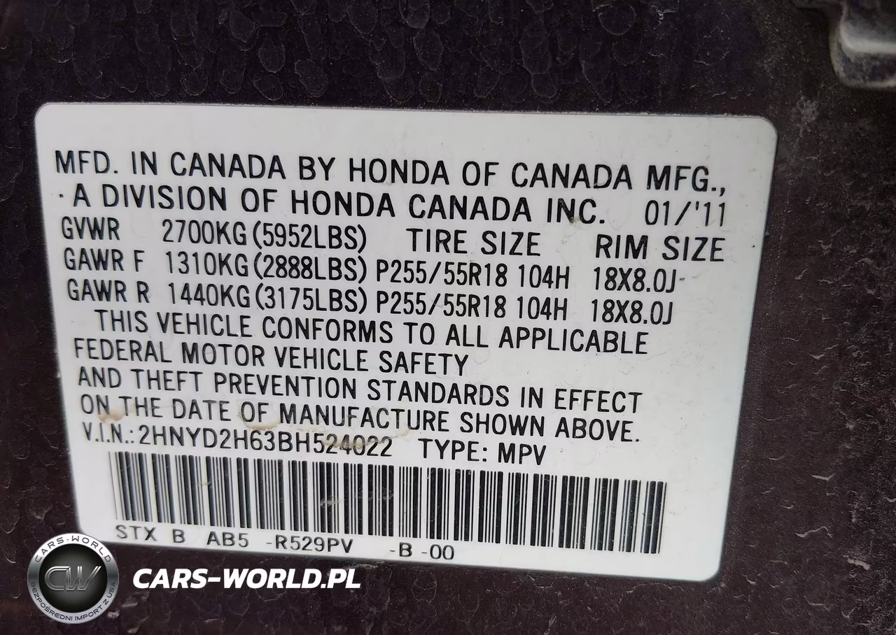 2011 Acura Mdx Technology Package VIN:2HNYD2H63BH524022 - 9