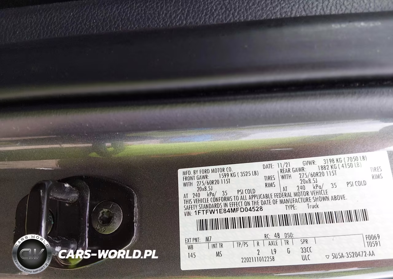 2021 Ford F-150 Xlt VIN:1FTFW1E84MFD04528 - 9