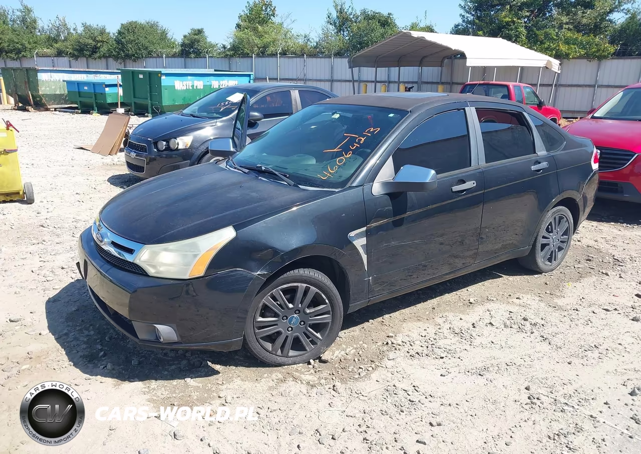 2008 Ford Focus Se-Ses VIN:1FAHP35N68W215627 - 2