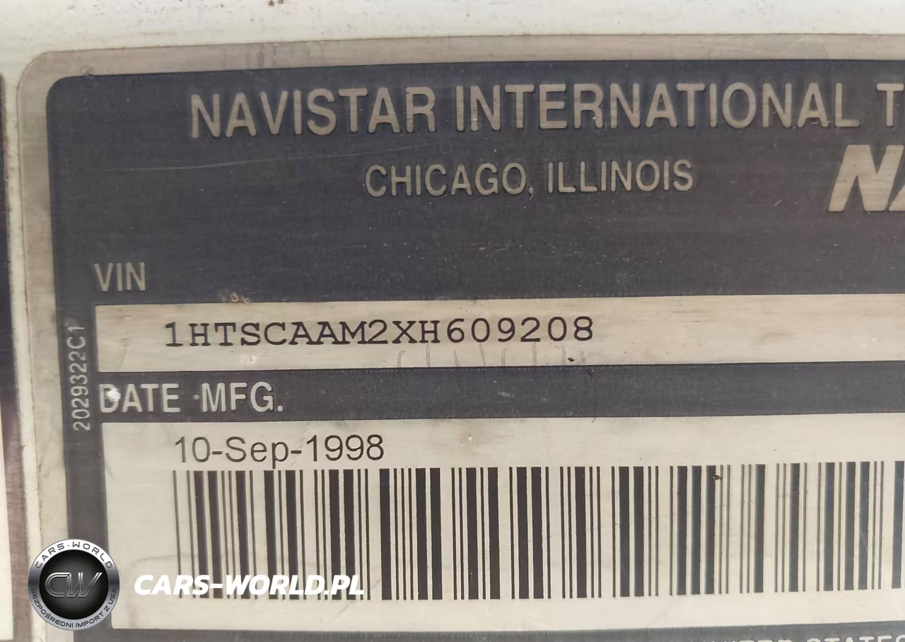 1999 International 4000 4700 VIN:1HTSCAAM2XH609208 - 8