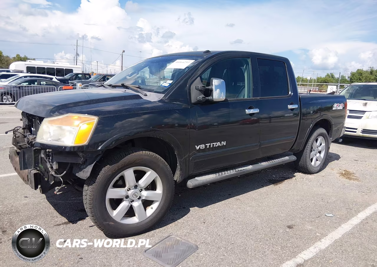 2012 Nissan Titan Sl VIN:1N6BA0EC8CN327260 - 2