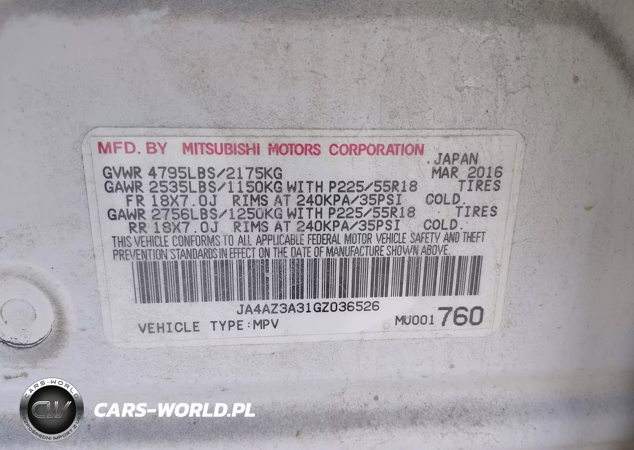 2016 Mitsubishi Outlander Es VIN:JA4AZ3A31GZ036526 - 9