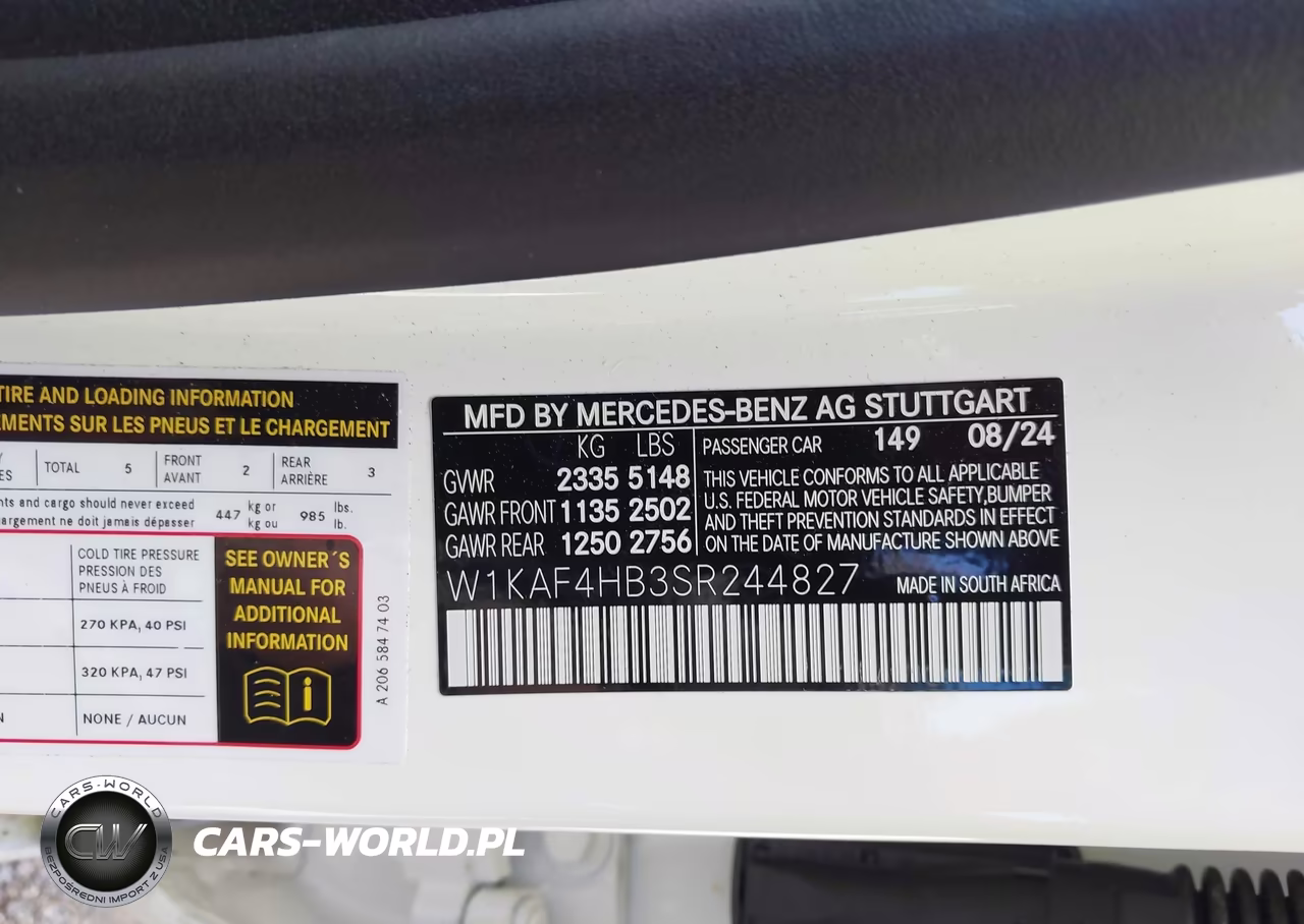 2025 Mercedes-Benz C 300 VIN:W1KAF4HB3SR244827 - 9