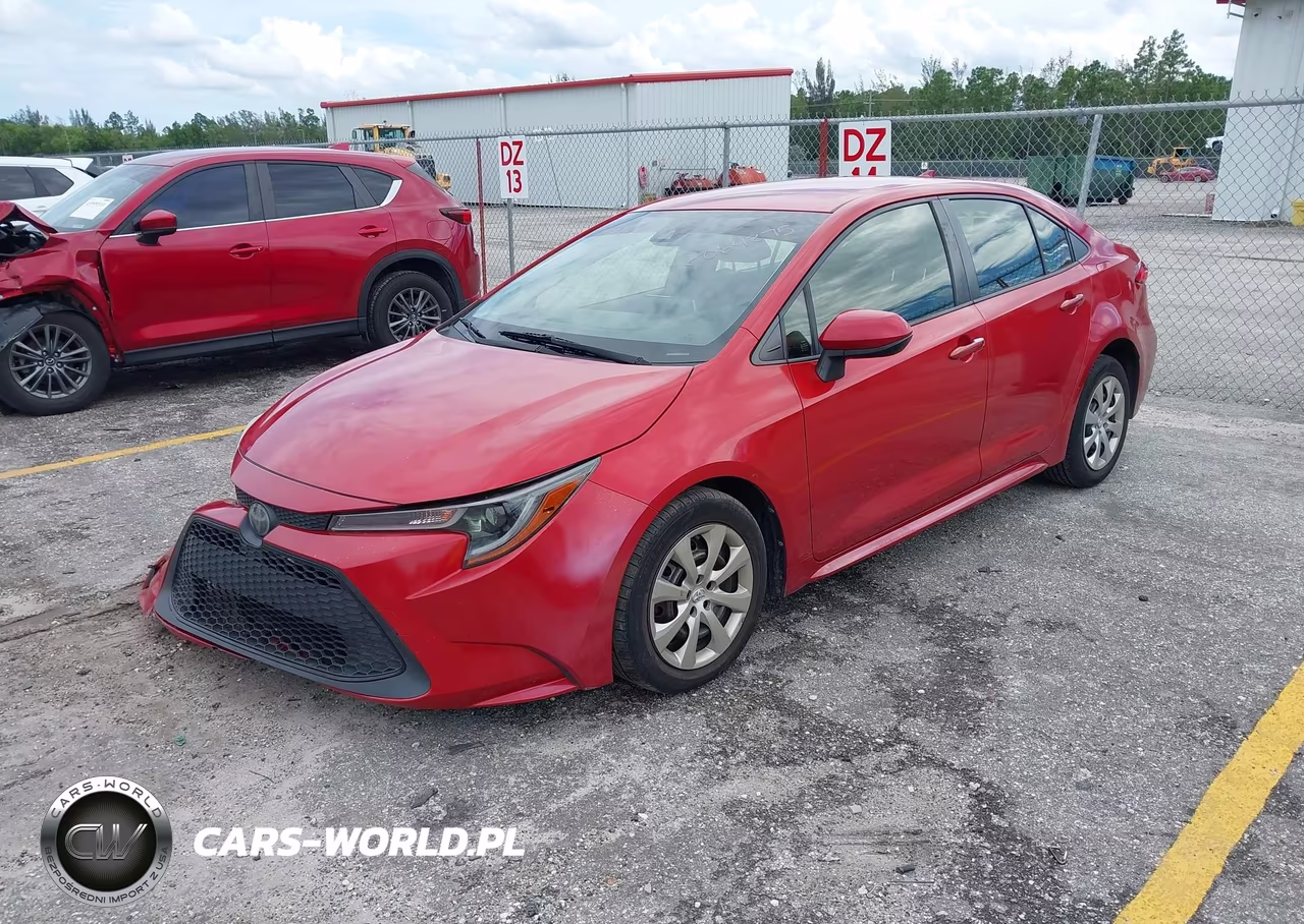 2020 Toyota Corolla Le VIN:JTDEPRAE3LJ041835 - 2