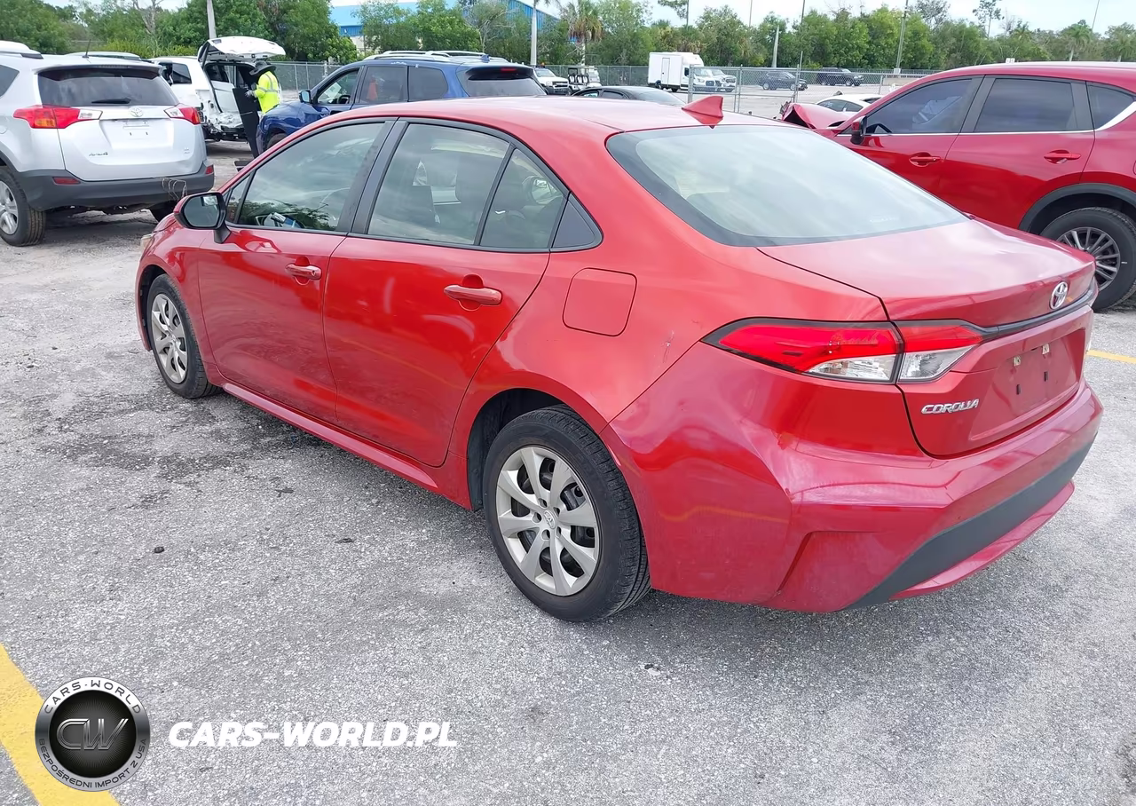 2020 Toyota Corolla Le VIN:JTDEPRAE3LJ041835 - 3