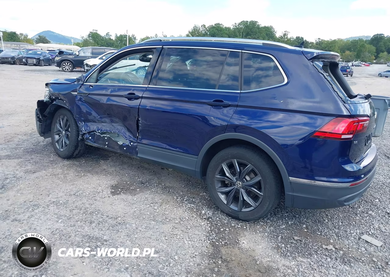 2022 Volkswagen Tiguan 2.0T Se VIN:3VV2B7AX8NM165002 - 3