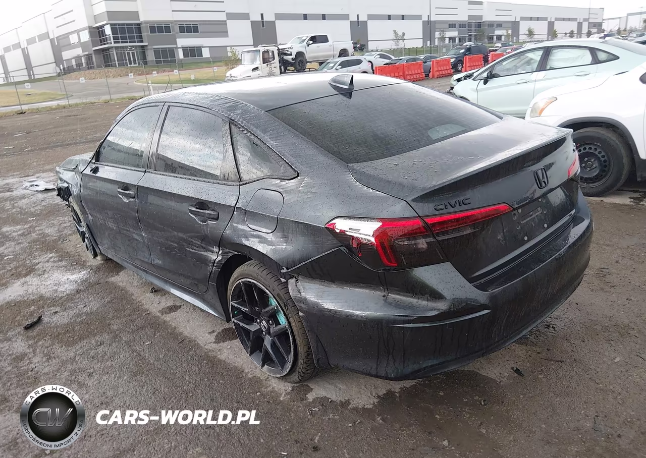2022 Honda Civic Sport VIN:2HGFE2F5XNH610390 - 3