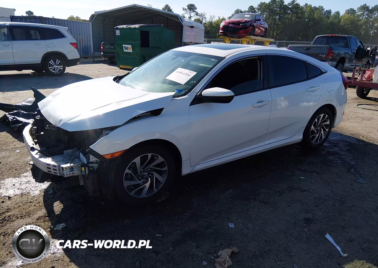 2017 Honda Civic Ex VIN:19XFC2F74HE233612 - 2