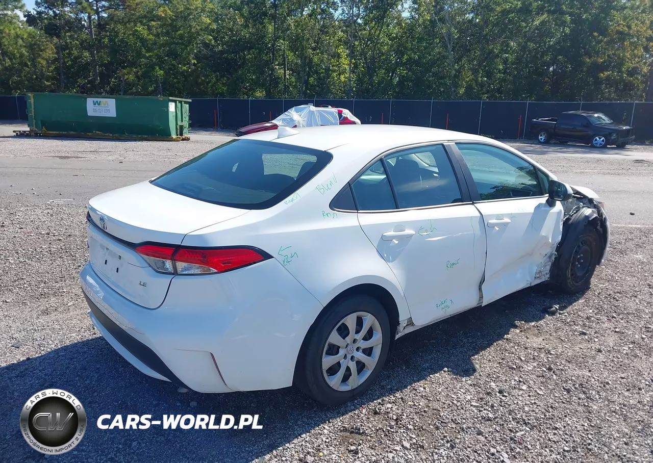 2022 Toyota Corolla Le VIN:5YFEPMAE4NP271854 - 4