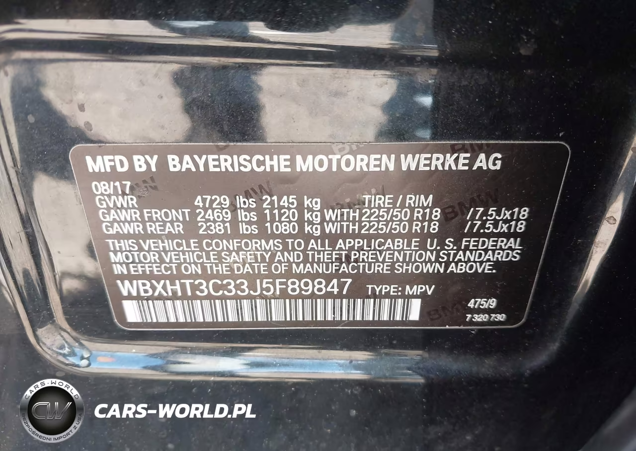 2018 BMW X1 xDrive28I VIN:WBXHT3C33J5F89847 - 9