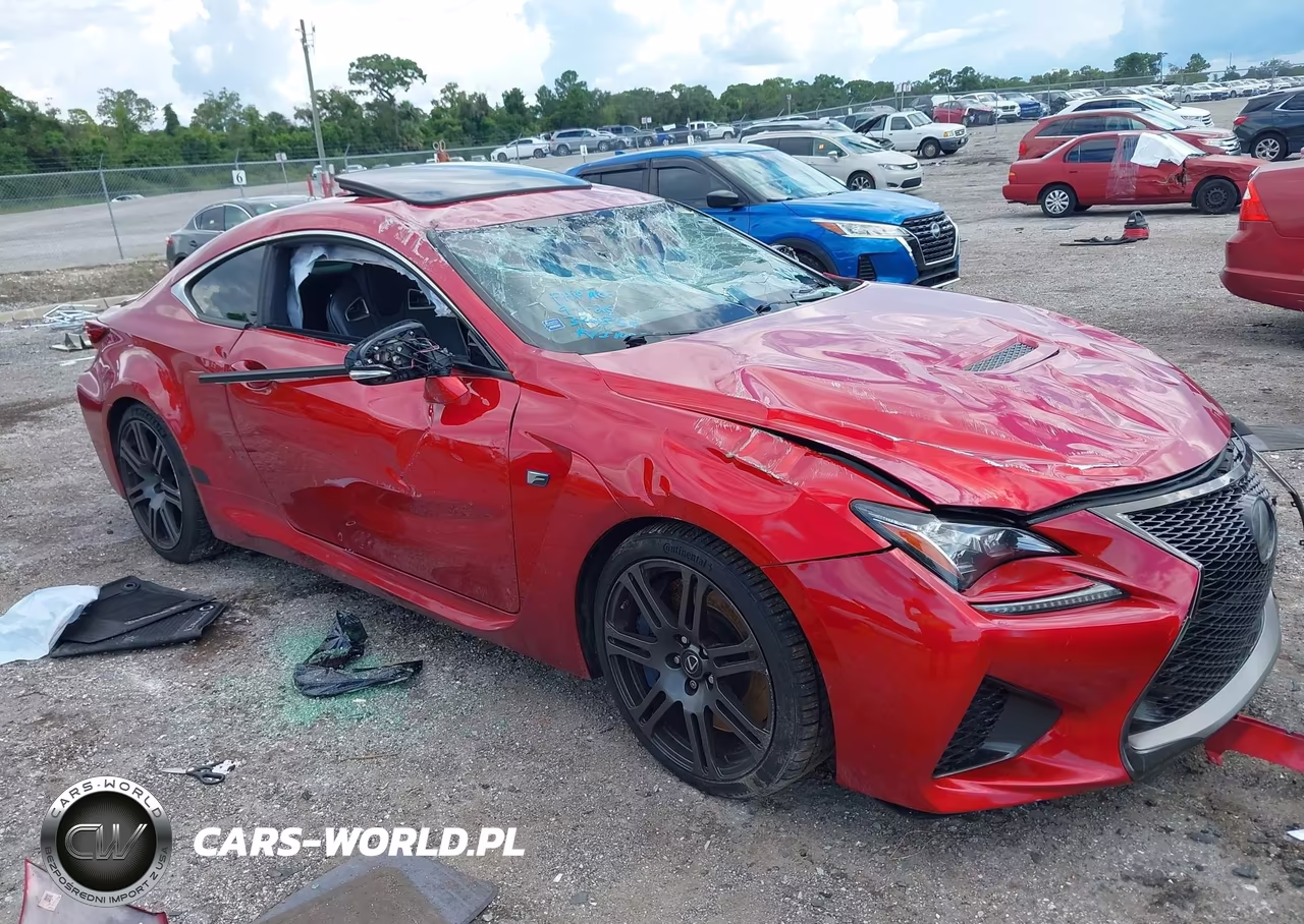 2017 Lexus Rc F VIN:JTHHP5BC3H5006102 - 1