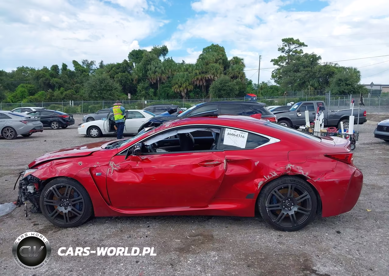 2017 Lexus Rc F VIN:JTHHP5BC3H5006102 - 15