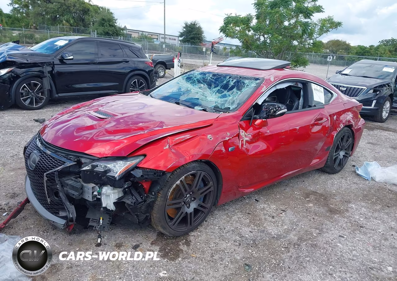 2017 Lexus Rc F VIN:JTHHP5BC3H5006102 - 2