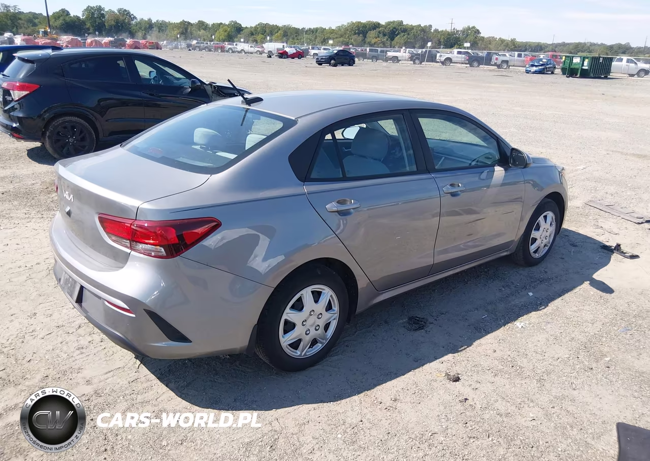 2023 Kia Rio S VIN:3KPA24AD9PE602260 - 4