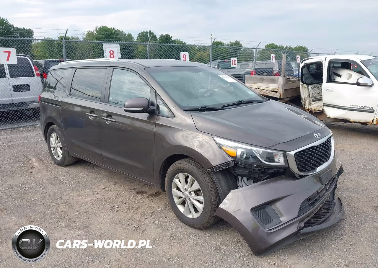 2016 Kia Sedona Lx VIN:KNDMB5C15G6180595 - 1