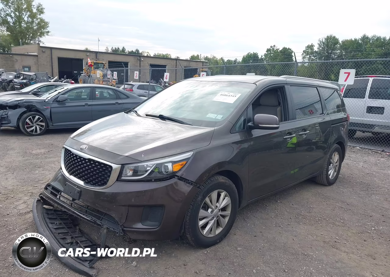 2016 Kia Sedona Lx VIN:KNDMB5C15G6180595 - 2