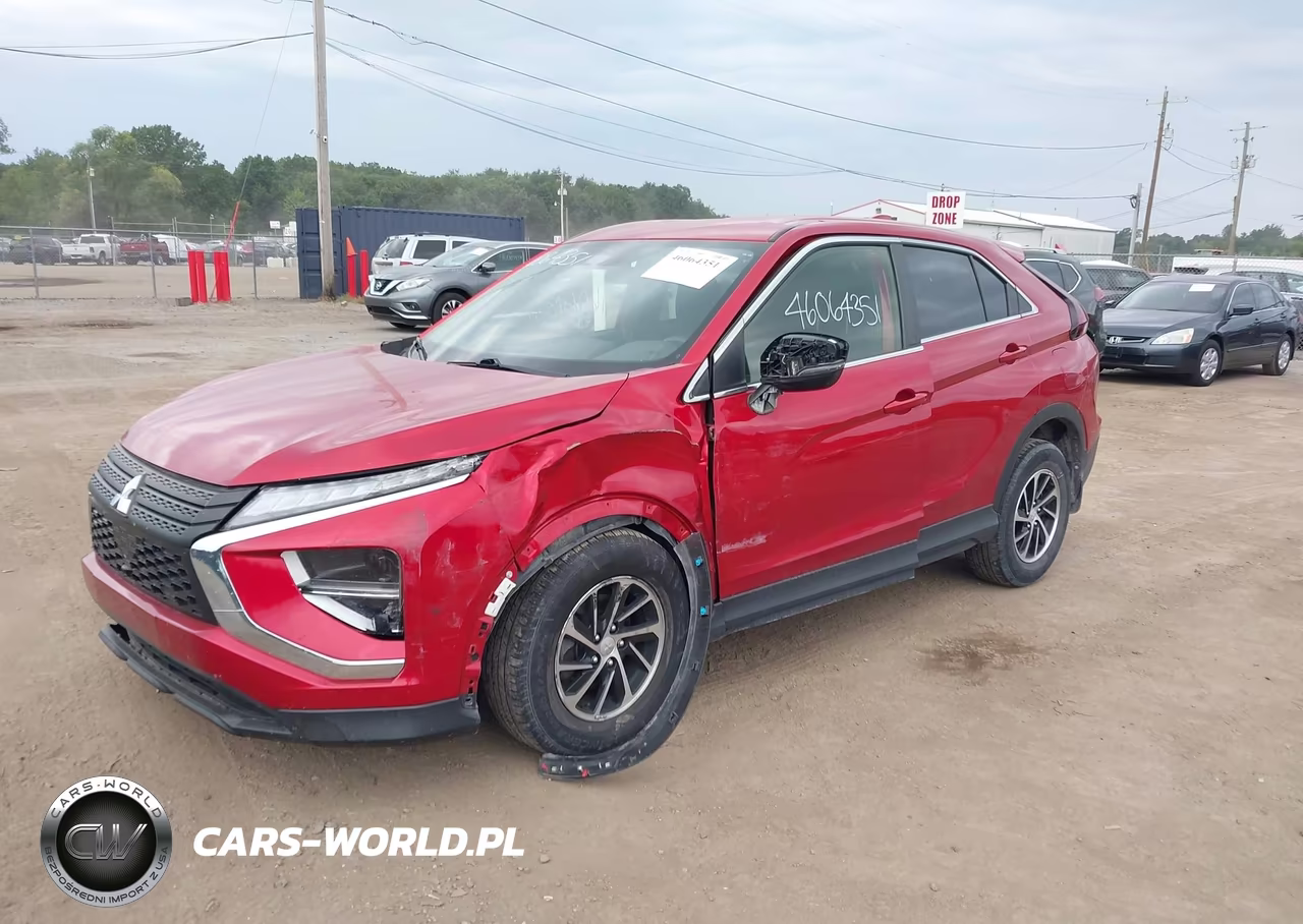 2022 Mitsubishi Eclipse Cross Es S-Awc VIN:JA4ATUAA3NZ055520 - 2