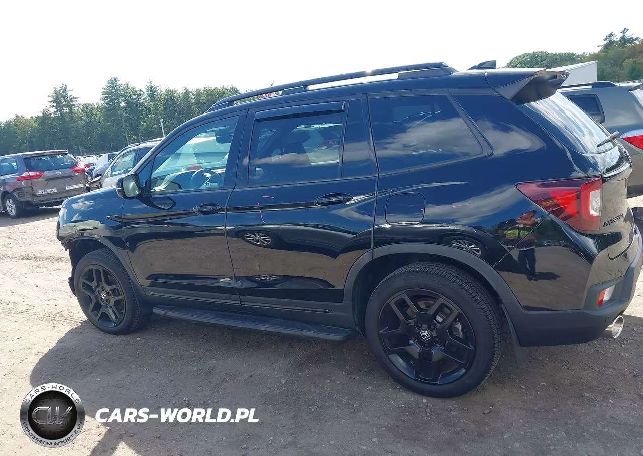 2024 Honda Passport Awd Black VIN:5FNYF8H85RB003016 - 15