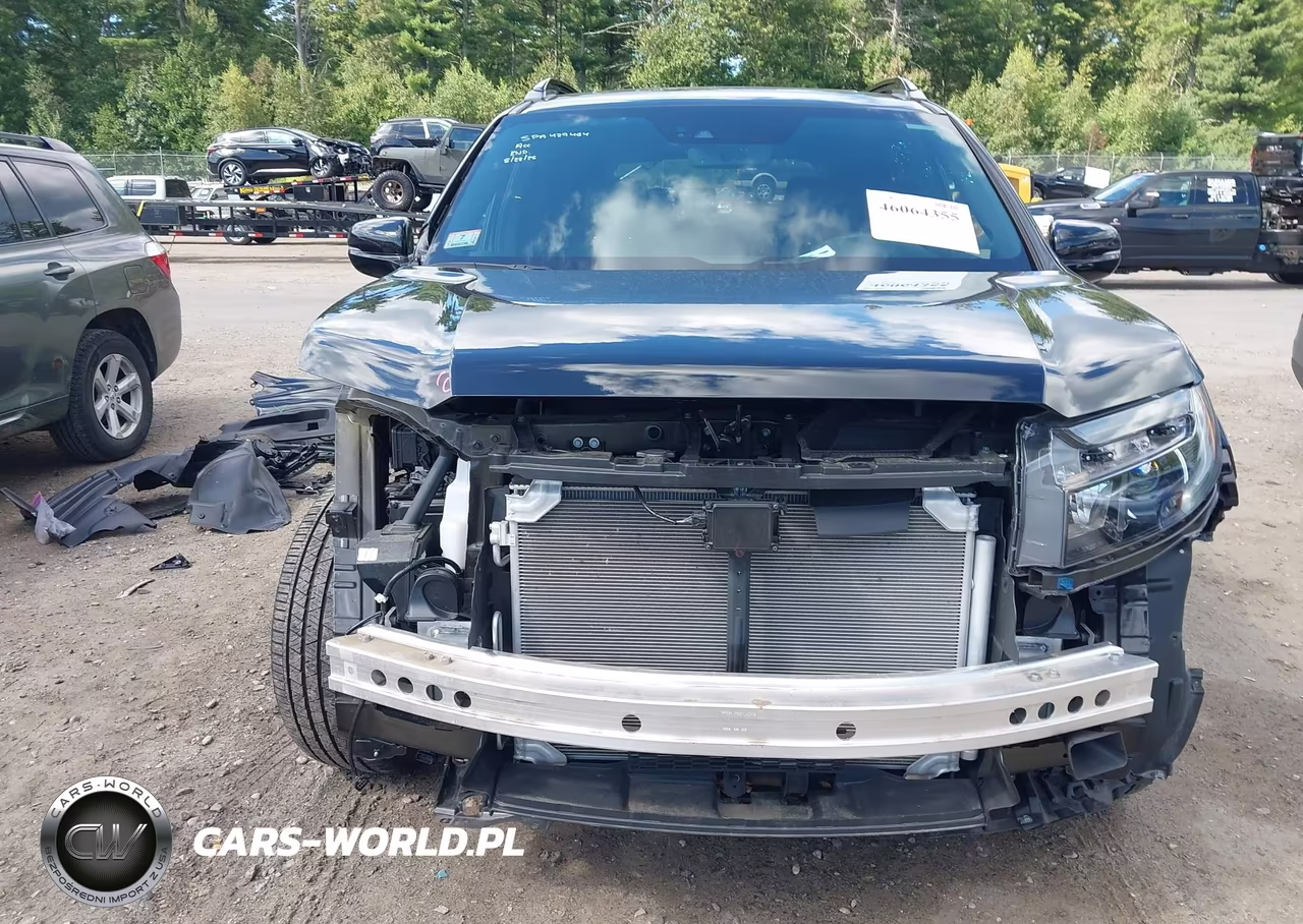 2024 Honda Passport Awd Black VIN:5FNYF8H85RB003016 - 6