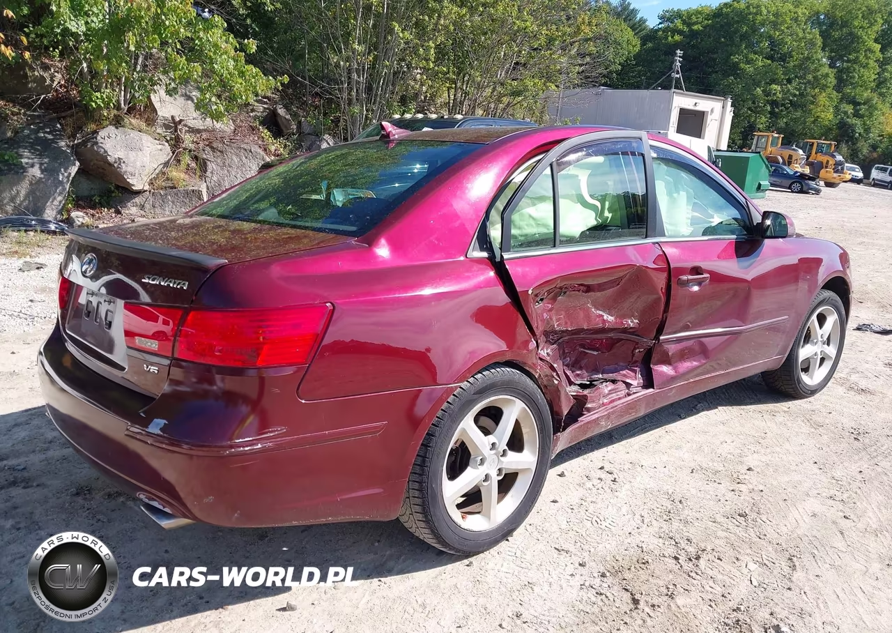 2009 Hyundai Sonata Se V6 VIN:5NPEU46F89H444353 - 4
