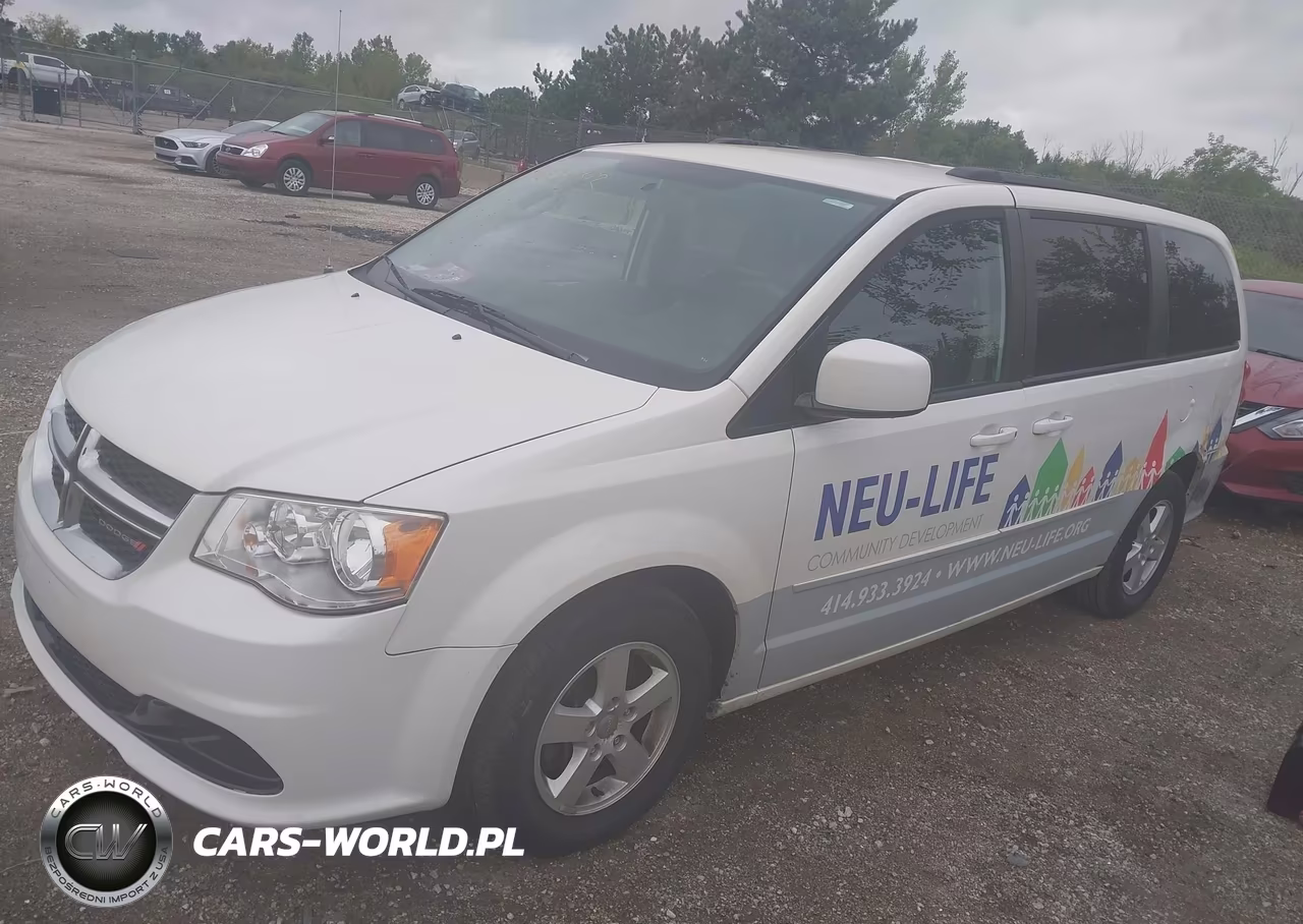 2013 Dodge Grand Caravan Sxt VIN:2C4RDGCG6DR581867 - 2