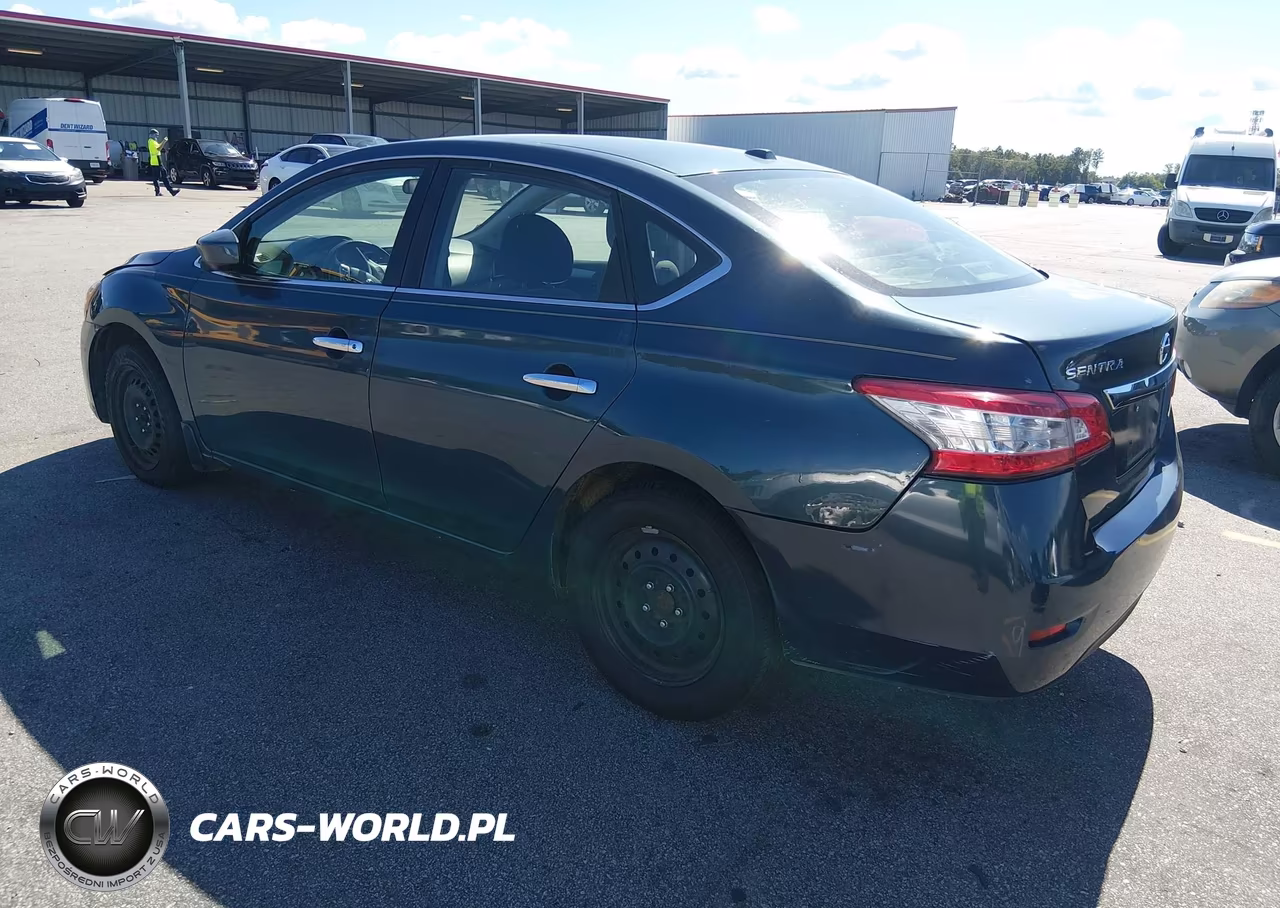 2015 Nissan Sentra Sv VIN:3N1AB7AP7FY324907 - 3