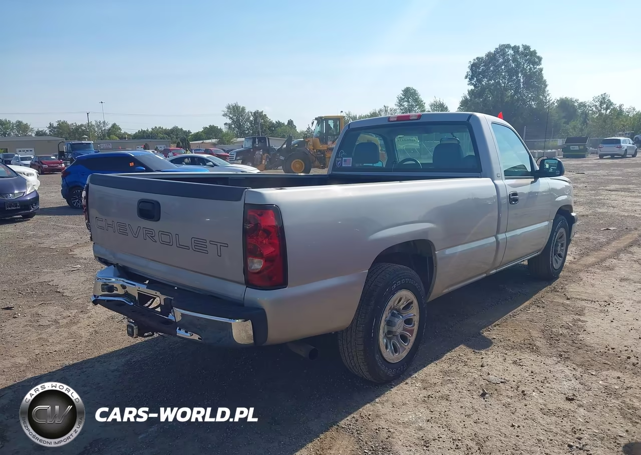 2005 Chevrolet Silverado 1500 Work Truck VIN:1GCEC14X55Z353136 - 4