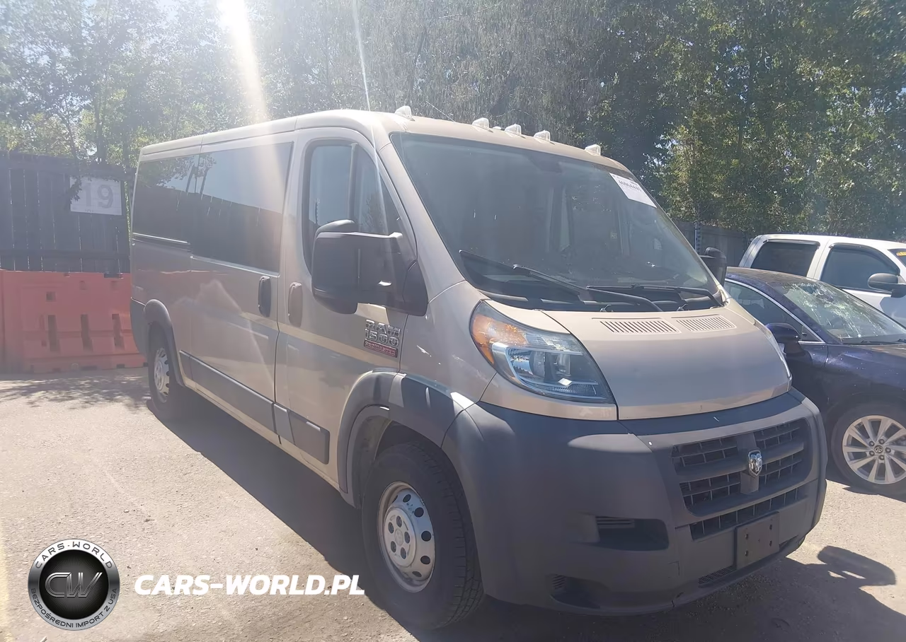 2018 Ram Promaster 1500 Low Roof 136 Wb VIN:3C6TRVAG1JE153434 - 1