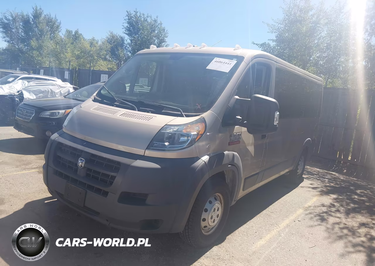 2018 Ram Promaster 1500 Low Roof 136 Wb VIN:3C6TRVAG1JE153434 - 2