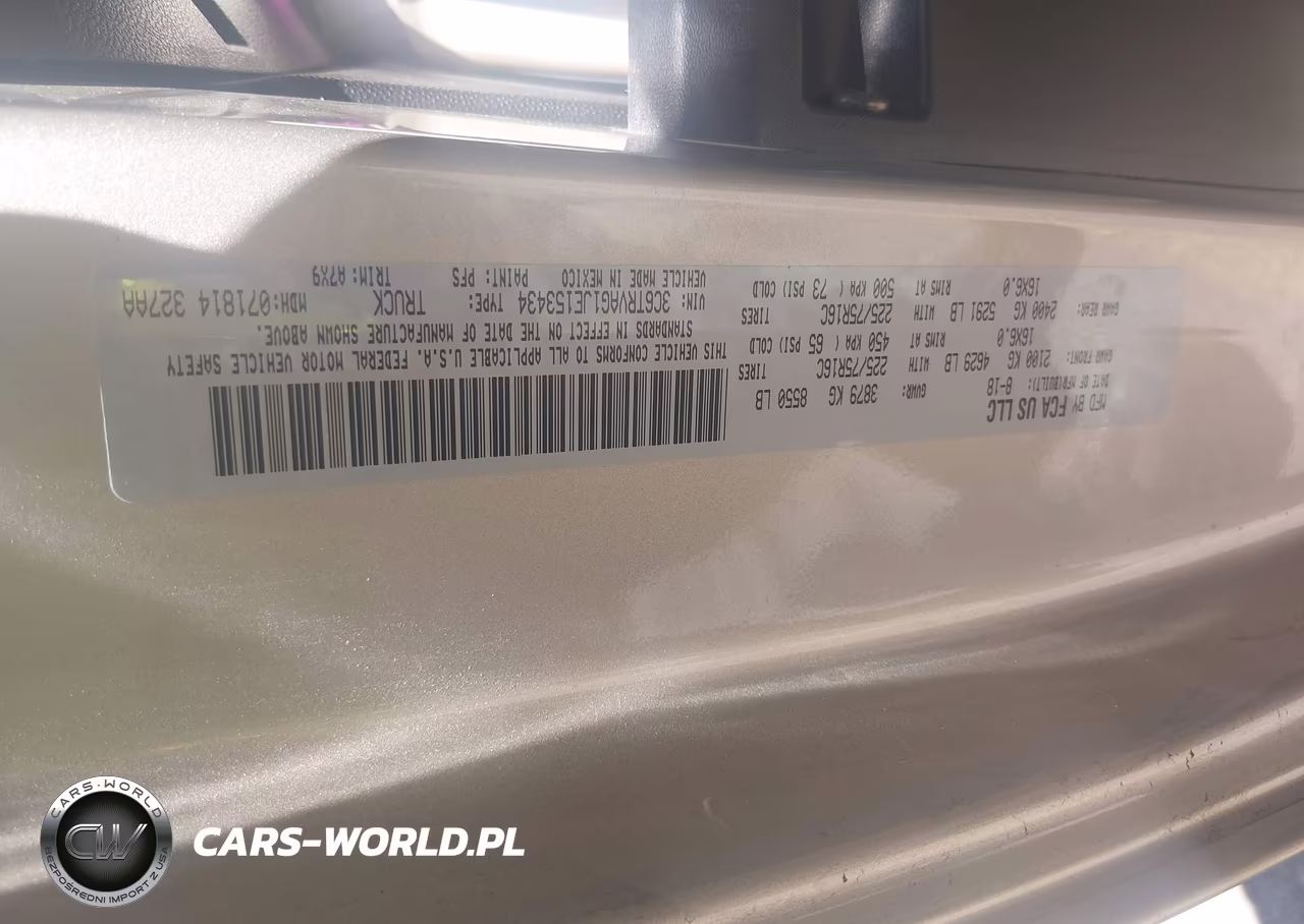 2018 Ram Promaster 1500 Low Roof 136 Wb VIN:3C6TRVAG1JE153434 - 9
