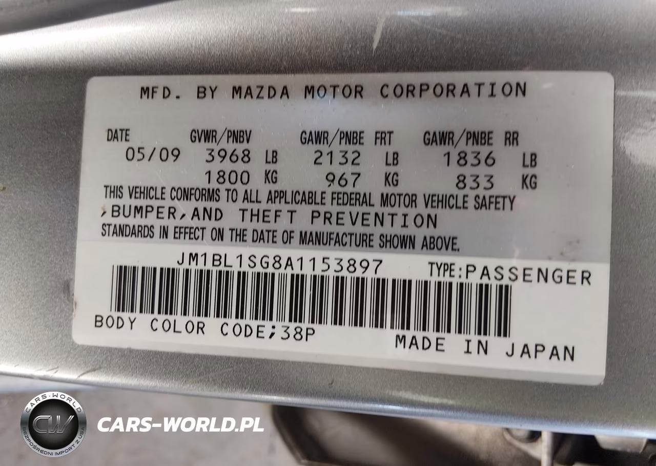 2010 Mazda Mazda3 I Touring VIN:JM1BL1SG8A1153897 - 9