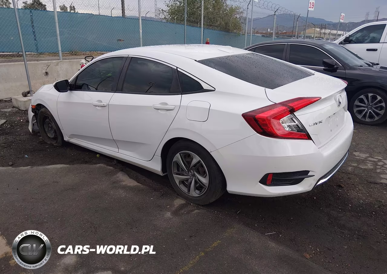 2021 Honda Civic Lx VIN:2HGFC2F62MH536492 - 3
