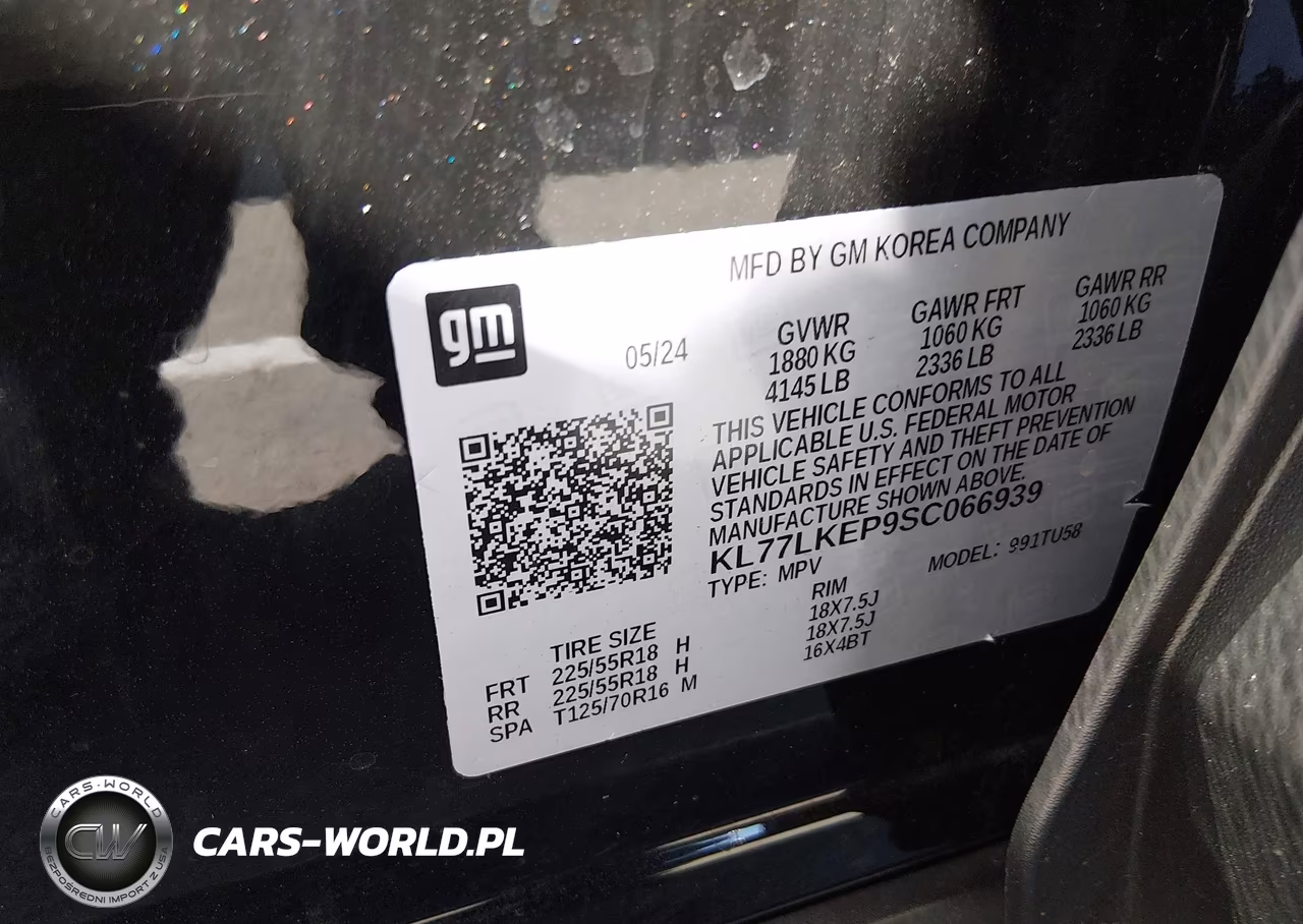 2025 Chevrolet Trax Fwd Activ VIN:KL77LKEP9SC066939 - 9