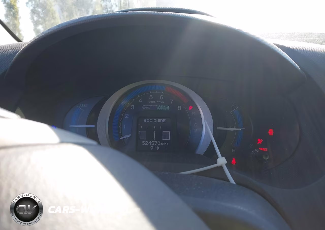 2010 Honda Insight Lx VIN:JHMZE2H52AS030433 - 7
