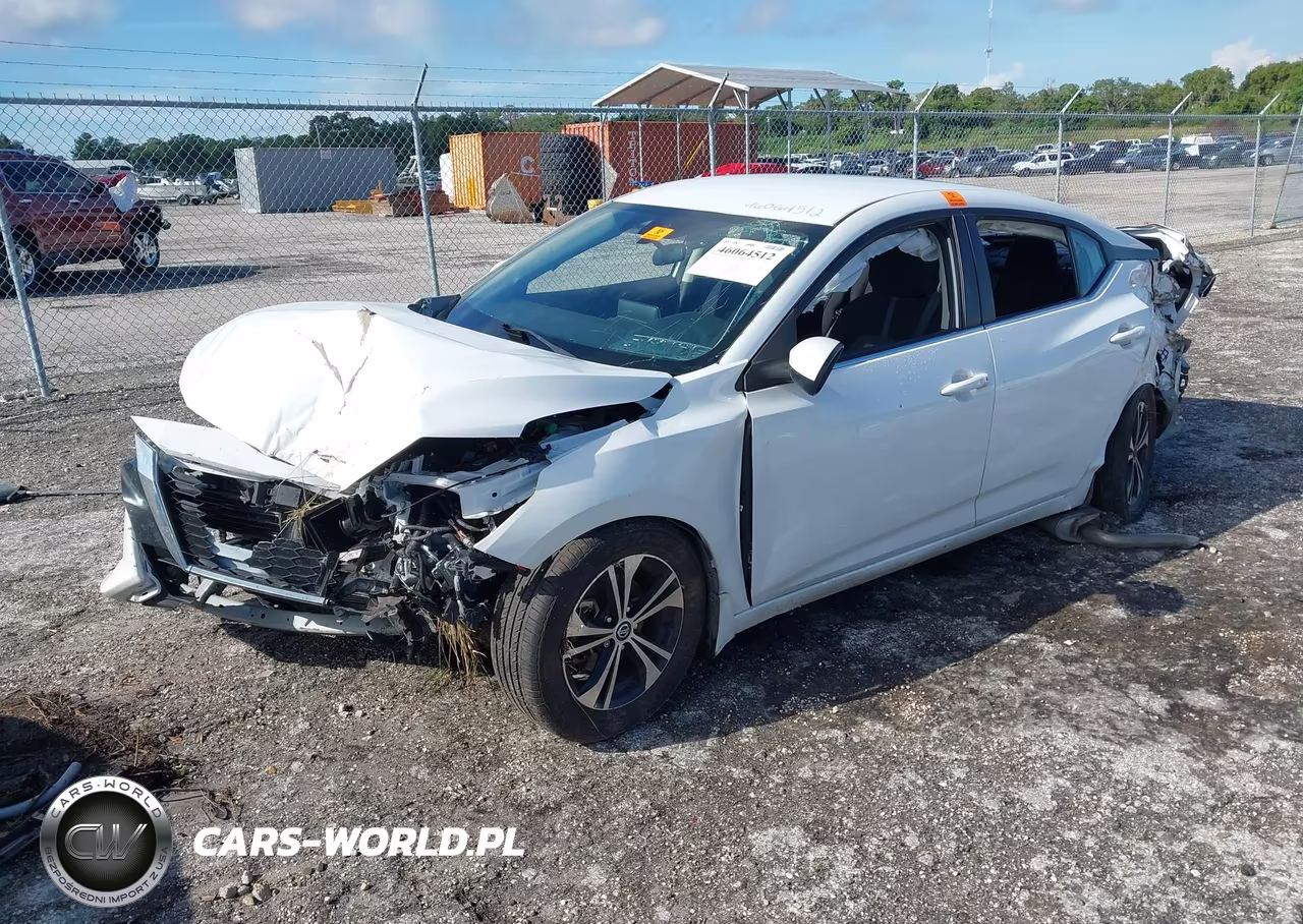 2023 Nissan Sentra Sv Xtronic Cvt VIN:3N1AB8CV7PY324926 - 2