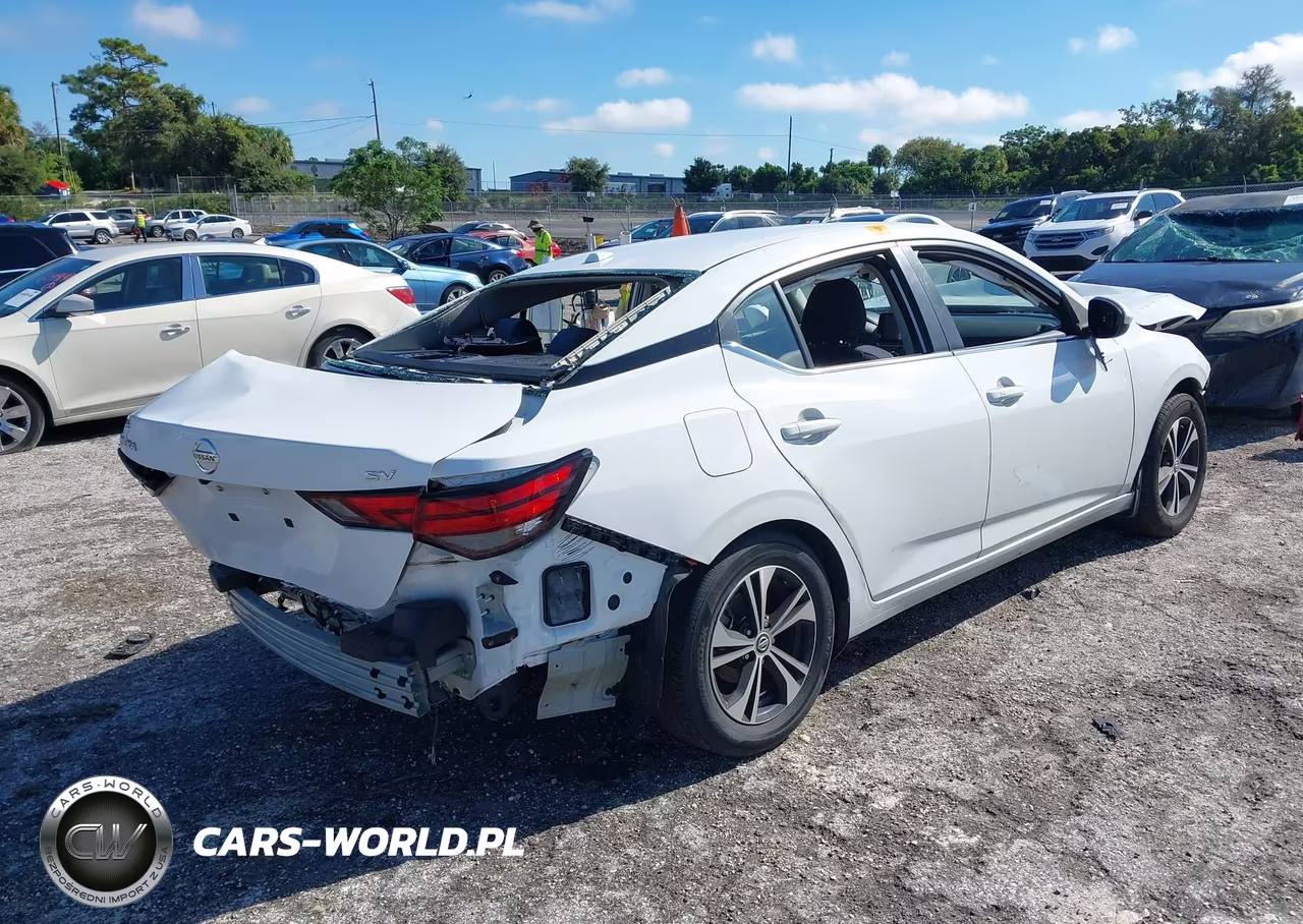 2023 Nissan Sentra Sv Xtronic Cvt VIN:3N1AB8CV7PY324926 - 4