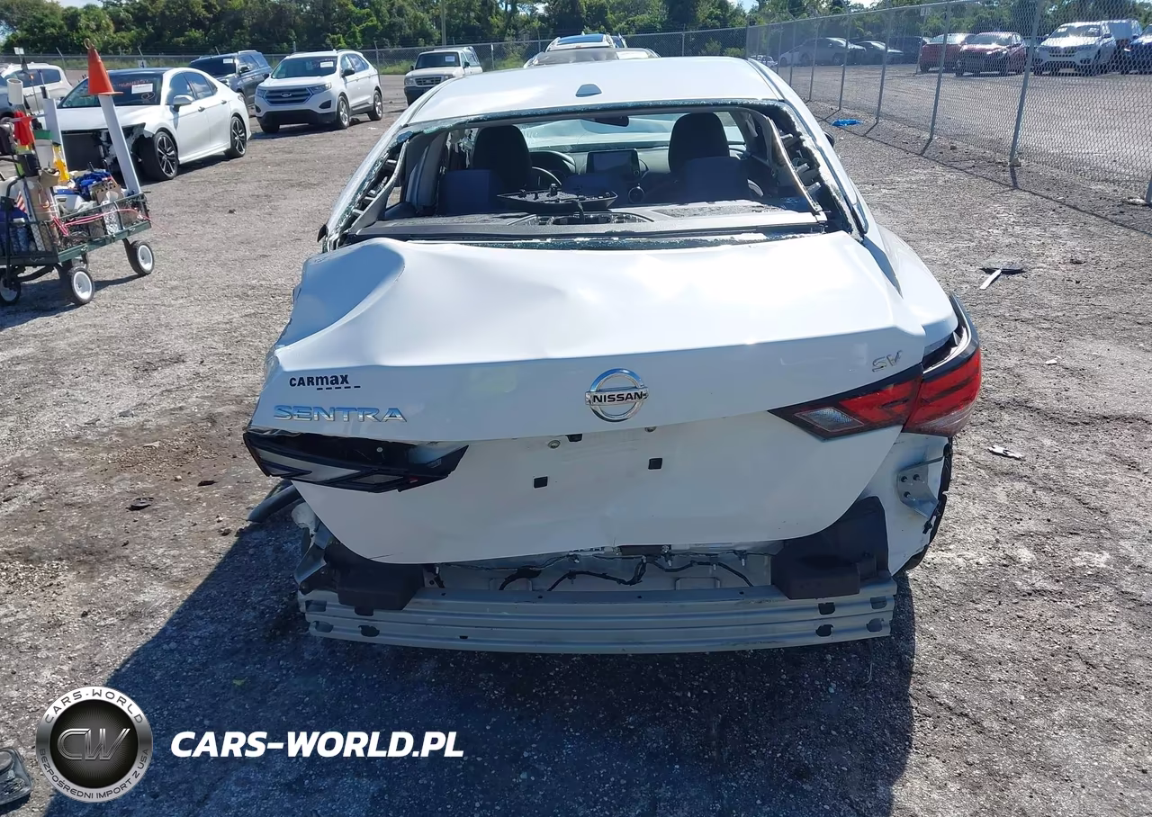 2023 Nissan Sentra Sv Xtronic Cvt VIN:3N1AB8CV7PY324926 - 6