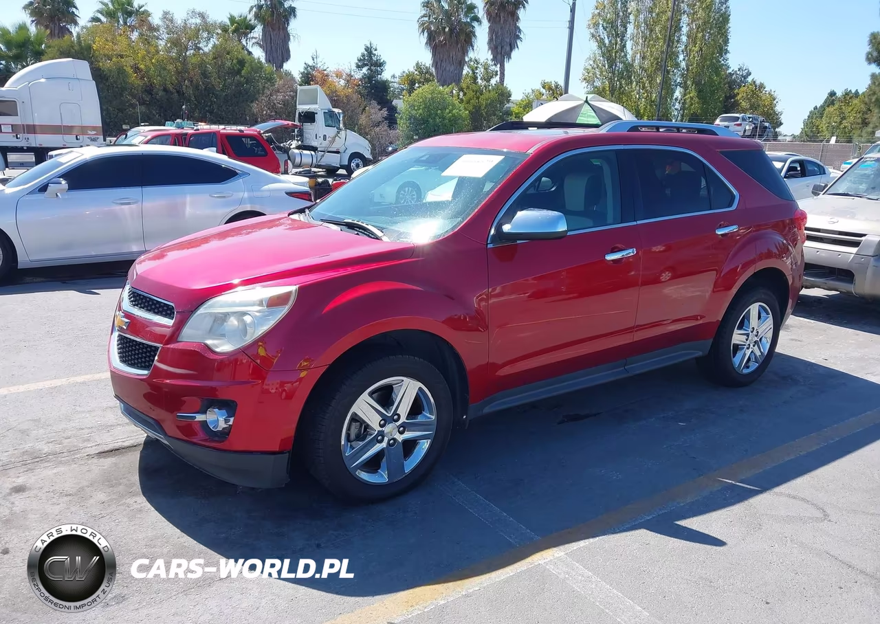 2015 Chevrolet Equinox Ltz VIN:2GNFLHE31F6341000 - 2