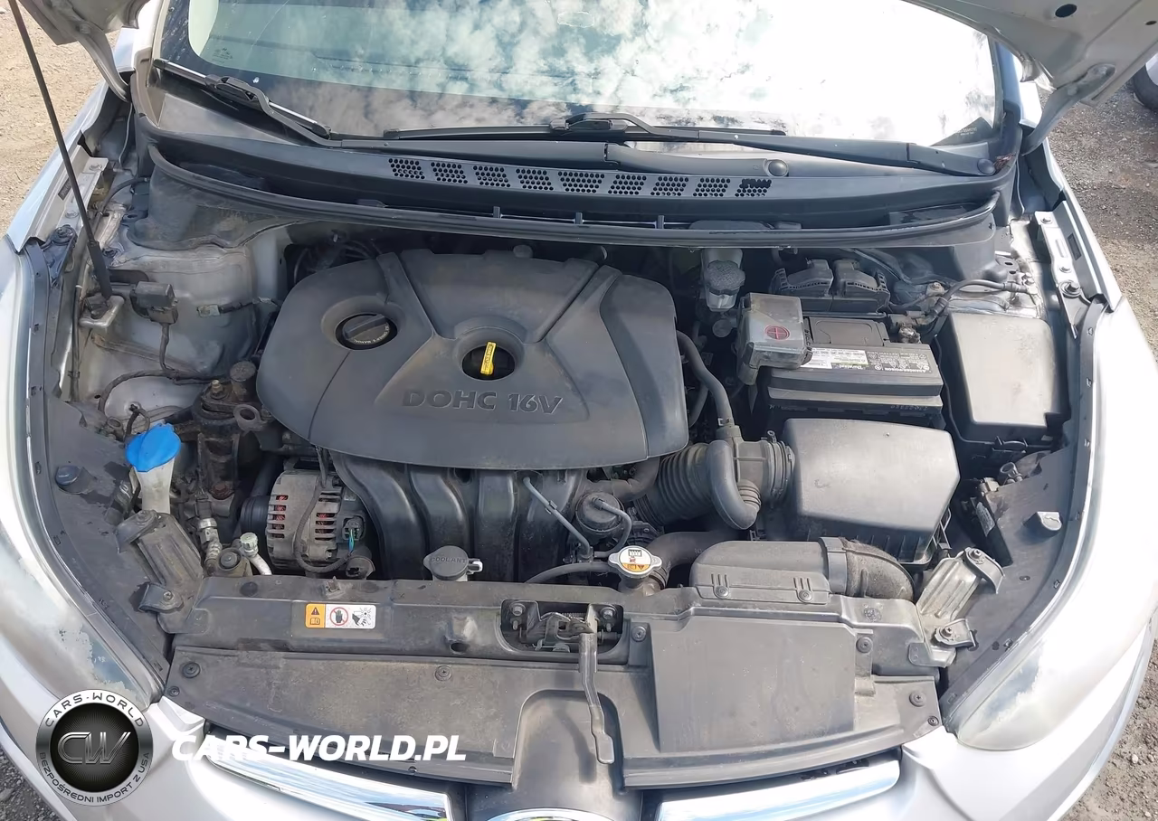 2014 Hyundai Elantra Se VIN:5NPDH4AE4EH508431 - 10