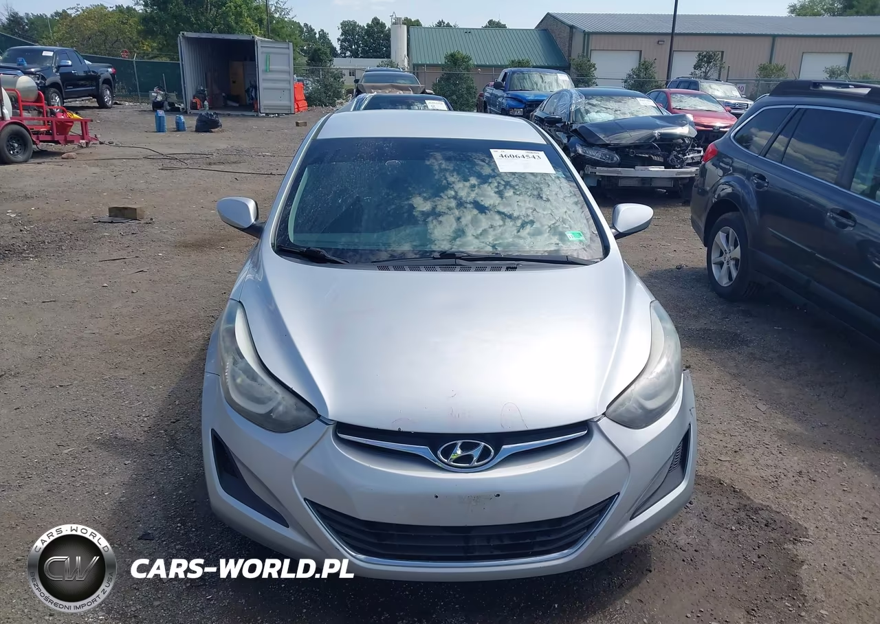 2014 Hyundai Elantra Se VIN:5NPDH4AE4EH508431 - 12