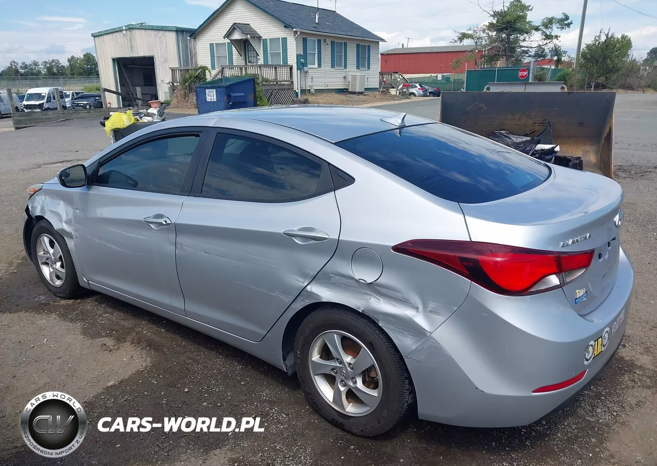 2014 Hyundai Elantra Se VIN:5NPDH4AE4EH508431 - 3