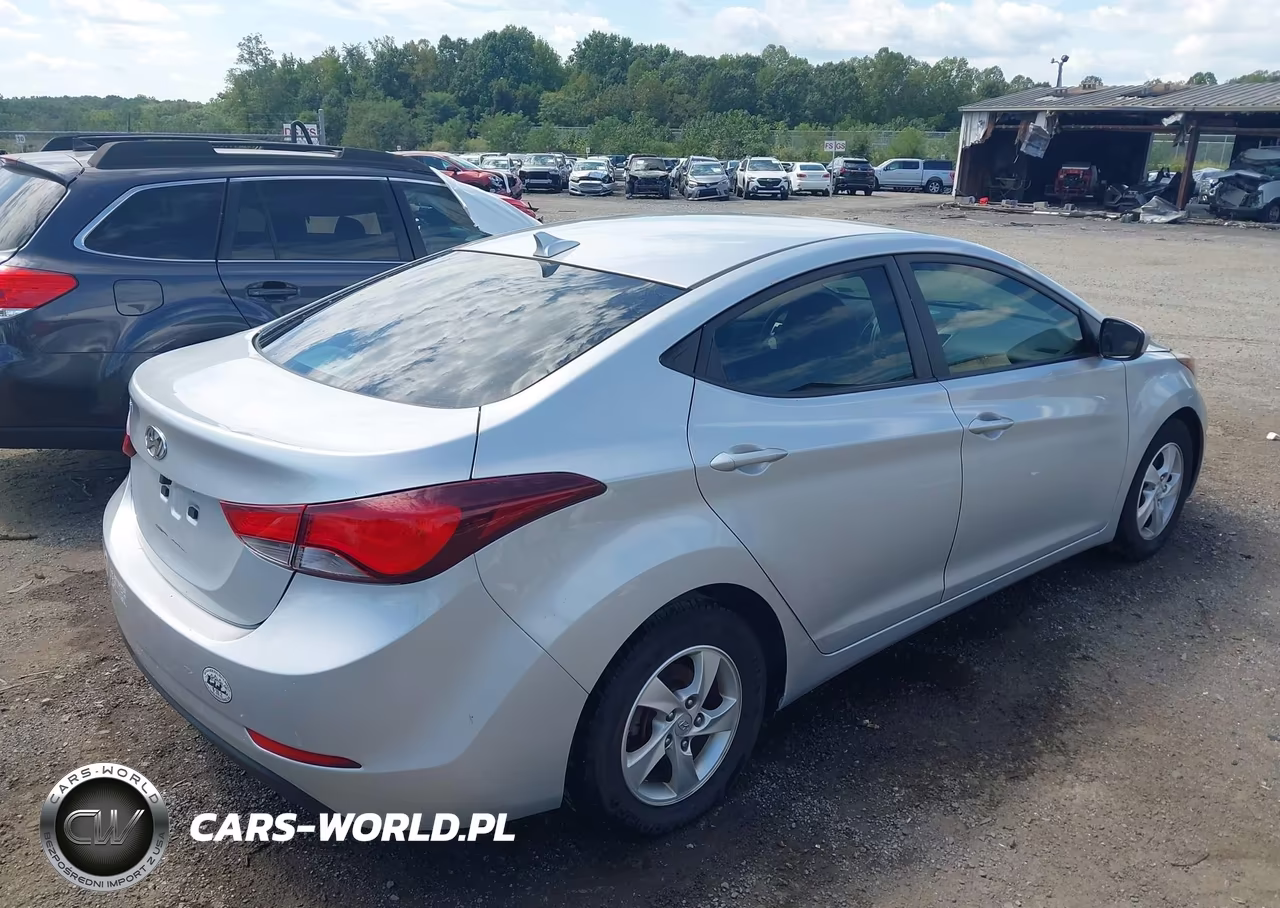 2014 Hyundai Elantra Se VIN:5NPDH4AE4EH508431 - 4