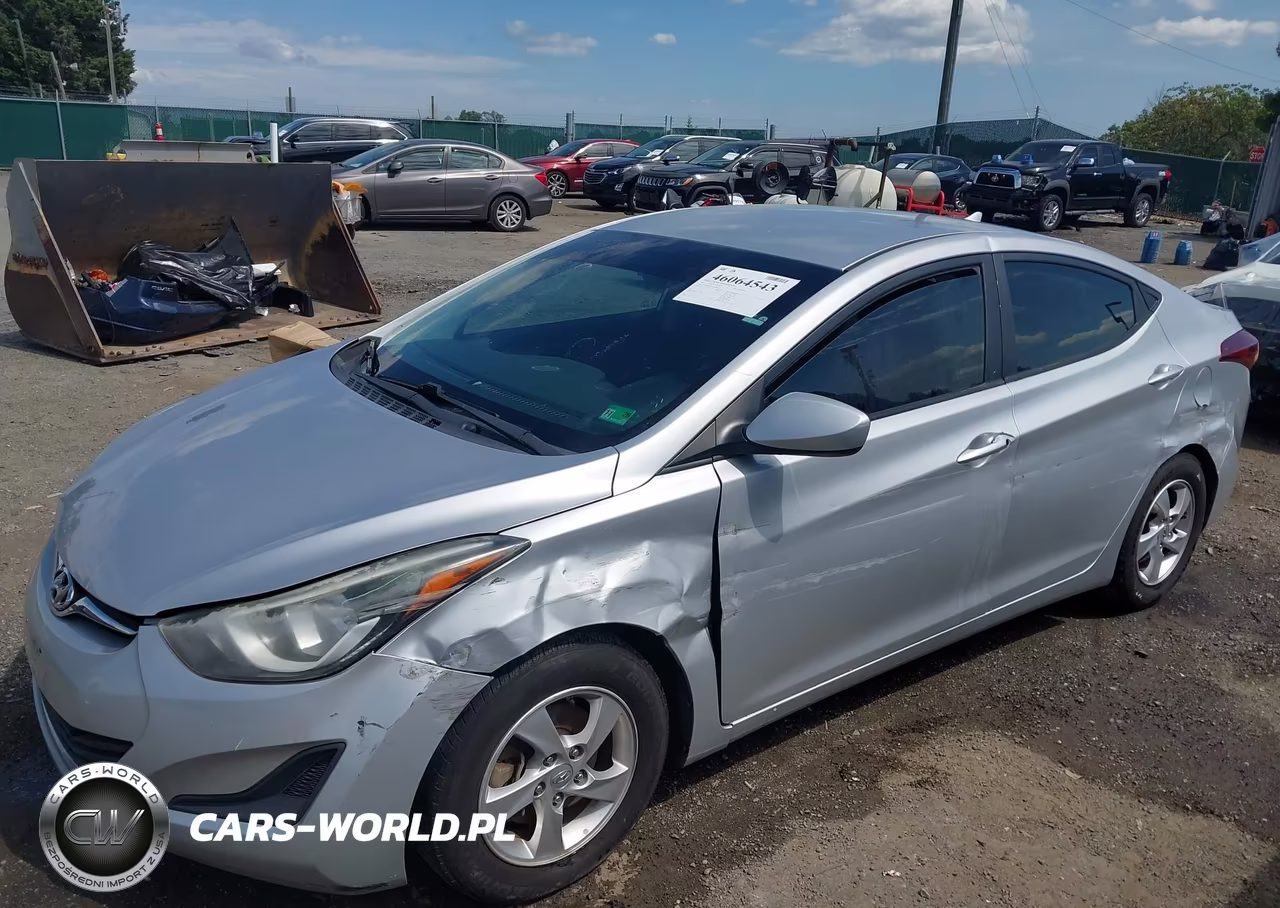 2014 Hyundai Elantra Se VIN:5NPDH4AE4EH508431 - 6