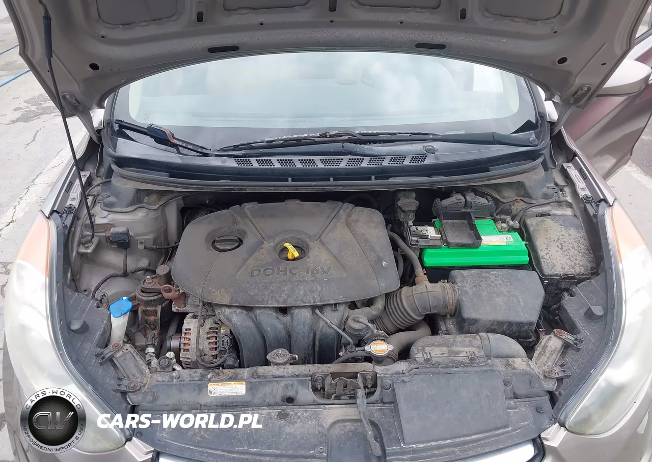 2012 Hyundai Elantra Gls VIN:5NPDH4AE6CH144865 - 10
